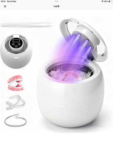Ultrasonic retainer cleaner - retainer,