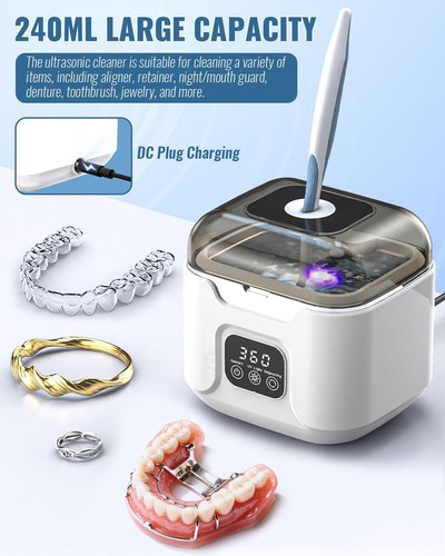 Ultrasonic retainer cleaner - retainer,