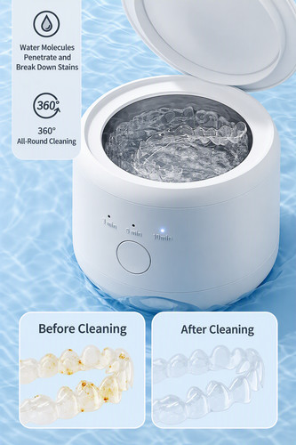 Ultrasonic retainer cleaner - retainer,