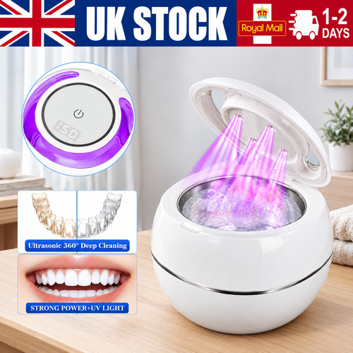 Ultrasonic denture cleaner - denture,