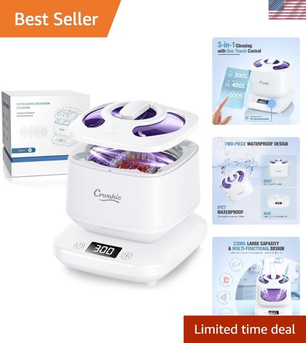 Ultrasonic retainer cleaner - ultrasonic,