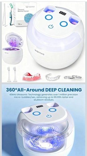 Ultrasonic retainer cleaner - ultrasonic,