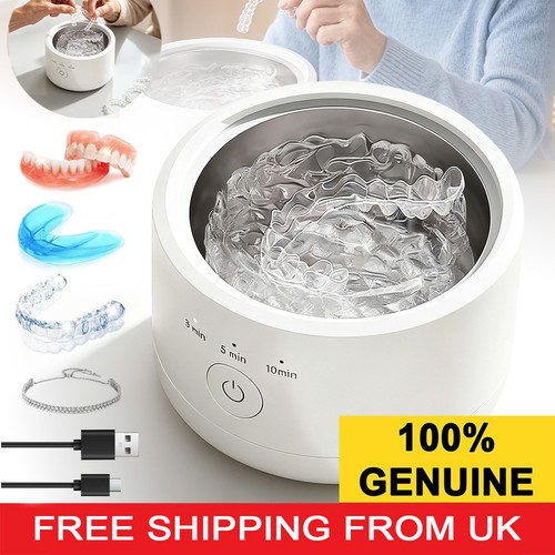 Ultrasonic denture cleaner - denture,