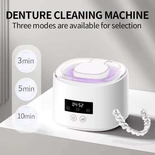 Ultrasonic retainer cleaner - cleaner, uv