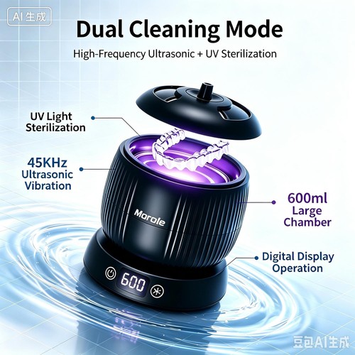Ultrasonic retainer cleaner - retainer,