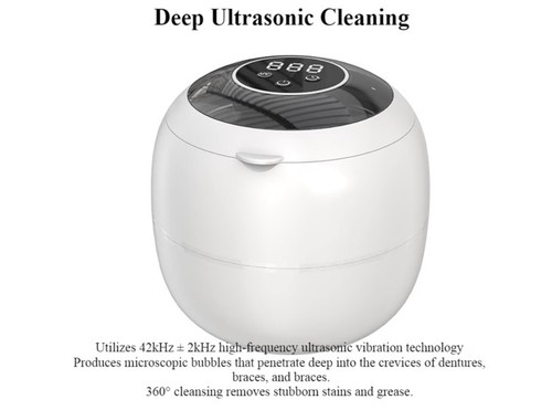 Ultrasonic retainer cleaner - retainer,