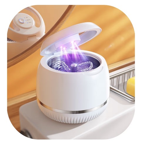 Ultrasonic retainer cleaner - cleaner, uv
