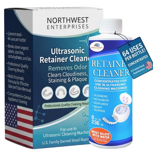 Ultrasonic retainer cleaner - retainer,