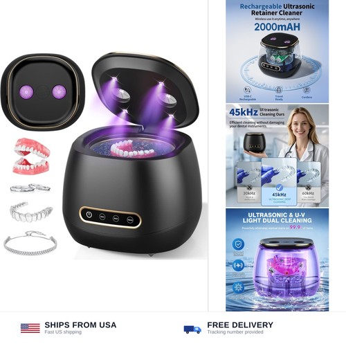 Ultrasonic retainer cleaner - ultrasonic,